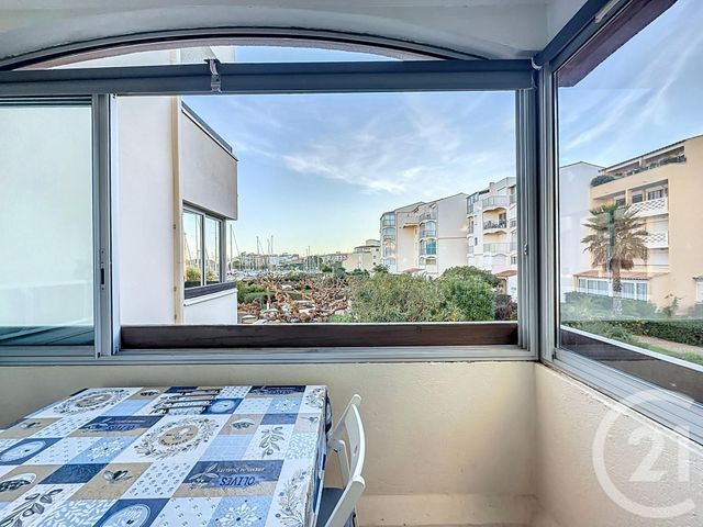 Appartement Studio Cabine à vendre - 1 pièce - 20.84 m2 - LE CAP D AGDE - 34 - LANGUEDOC-ROUSSILLON - Century 21 Vue Sur Mer